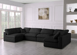 Serene Modular Sectional Sofa for Ultimate Comfort - Soft Linen Texture with Overstuffed Cushions