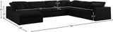 Serene Modular Sectional Sofa for Ultimate Comfort - Soft Linen Texture with Overstuffed Cushions