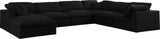 Serene Modular Sectional Sofa for Ultimate Comfort - Soft Linen Texture with Overstuffed Cushions