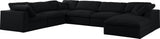 Serene Modular Sectional Sofa for Ultimate Comfort - Soft Linen Texture with Overstuffed Cushions
