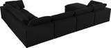 Serene Modular Sectional Sofa for Ultimate Comfort - Soft Linen Texture with Overstuffed Cushions