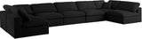 Serene Modular Sectional Sofa for Ultimate Comfort - Soft Linen Texture with Overstuffed Cushions
