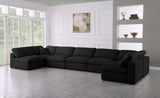 Serene Modular Sectional Sofa for Ultimate Comfort - Soft Linen Texture with Overstuffed Cushions
