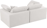 Serene Modular Sofa - Luxurious Cloud-Like Comfort with Soft Textured Fabric and Custom Configurations