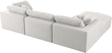 Serene Modular Sectional Sofa: Luxurious Black Linen Fabric & Plush Comfort for Modern Living Spaces