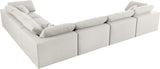 Serene Modular Sectional Sofa: Luxurious Black Linen Fabric & Plush Comfort for Modern Living Spaces