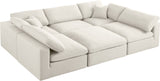 Serene Modular Sectional Sofa: Luxurious Black Linen Fabric & Plush Comfort for Modern Living Spaces