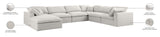Serene Modular Sectional Sofa: Luxurious Black Linen Fabric & Plush Comfort for Modern Living Spaces