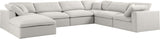 Serene Modular Sectional Sofa: Luxurious Black Linen Fabric & Plush Comfort for Modern Living Spaces