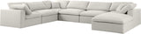 Serene Modular Sectional Sofa: Luxurious Black Linen Fabric & Plush Comfort for Modern Living Spaces