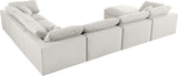 Serene Modular Sectional Sofa: Luxurious Black Linen Fabric & Plush Comfort for Modern Living Spaces