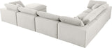 Serene Modular Sectional Sofa: Luxurious Black Linen Fabric & Plush Comfort for Modern Living Spaces