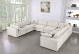 Serene Modular Sectional Sofa: Luxurious Black Linen Fabric & Plush Comfort for Modern Living Spaces