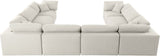 Serene Modular Sectional Sofa: Luxurious Black Linen Fabric & Plush Comfort for Modern Living Spaces