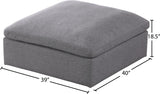 Serene Modular Contemporary Ottoman with Cloud-Like Comfort and Soft Down Feather Cushions