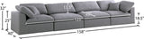 Serene Modular Sofa - Luxurious Cloud-Like Comfort with Soft Textured Fabric and Custom Configurations