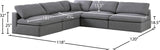 Serene Modular Sectional with Soft Black Linen Fabric and Cloud-Like Comfort for Stylish Living