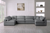 Serene Modular Sectional with Soft Black Linen Fabric and Cloud-Like Comfort for Stylish Living
