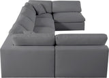 Serene Modular Sectional with Soft Black Linen Fabric and Cloud-Like Comfort for Stylish Living