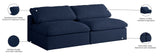 Serene Deluxe Comfort Modular Sofa with Soft Textured Fabric and Overstuffed Feather Cushions