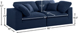 Serene Modular Sofa - Luxurious Cloud-Like Comfort with Soft Textured Fabric and Custom Configurations