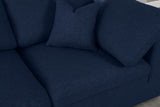 Serene Modular Sectional Sofa in Soft Black Linen - Cloud-Like Comfort with Customizable Design