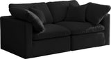 Plush Modular Sofa - Luxurious Cloud-Like Comfort with Soft Overstuffed Cushions for Relaxation