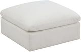 Plush Modular Ottoman: Experience Cloud-Like Comfort with Contemporary Design and Custom Configurations