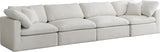 Plush Modular Sofa - Luxurious Cloud-Like Comfort with Soft Overstuffed Cushions for Relaxation