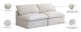 Plush Modular Sofa - Luxurious Cloud-Like Comfort with Soft Overstuffed Cushions for Relaxation