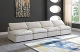 Plush Modular Sofa - Luxurious Cloud-Like Comfort with Soft Overstuffed Cushions for Relaxation