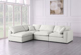 Plush Velvet Modular Sectional Sofa - Luxurious Cloud-Like Comfort with Customizable Configurations