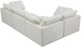 Plush Modular Sectional - Customizable Luxury Seating with Cloud-Like Comfort and Contemporary Style