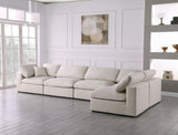 Plush Velvet Modular Sectional Sofa - Luxurious Cloud-Like Comfort with Customizable Configurations