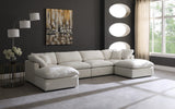 Plush Velvet Modular Sectional Sofa - Luxurious Cloud-Like Comfort with Customizable Configurations