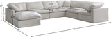 Plush Velvet Modular Sectional Sofa - Luxurious Cloud-Like Comfort with Customizable Configurations