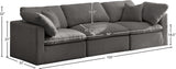 Plush Modular Sofa - Luxurious Cloud-Like Comfort with Soft Overstuffed Cushions for Relaxation