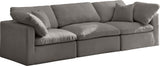 Plush Modular Sofa - Luxurious Cloud-Like Comfort with Soft Overstuffed Cushions for Relaxation