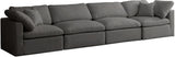 Plush Modular Sofa - Luxurious Cloud-Like Comfort with Soft Overstuffed Cushions for Relaxation