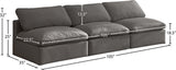 Plush Modular Sofa - Luxurious Cloud-Like Comfort with Soft Overstuffed Cushions for Relaxation