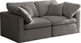 Plush Modular Sofa - Luxurious Cloud-Like Comfort with Soft Overstuffed Cushions for Relaxation