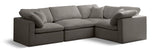 Plush Modular Sectional - Customizable Luxury Seating with Cloud-Like Comfort and Contemporary Style
