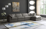 Plush Velvet Modular Sectional Sofa - Cloud-Like Comfort with Overstuffed Cushions & Custom Style