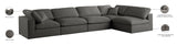 Plush Velvet Modular Sectional Sofa - Cloud-Like Comfort with Overstuffed Cushions & Custom Style