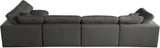 Plush Velvet Modular Sectional Sofa - Cloud-Like Comfort with Overstuffed Cushions & Custom Style