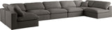 Plush Velvet Modular Sectional Sofa - Cloud-Like Comfort with Overstuffed Cushions & Custom Style