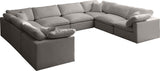 Plush Velvet Modular Sectional Sofa - Cloud-Like Comfort with Overstuffed Cushions & Custom Style