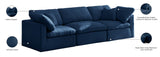 Plush Modular Sofa - Luxurious Cloud-Like Comfort with Soft Overstuffed Cushions for Relaxation