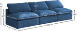 Plush Modular Sofa - Luxurious Cloud-Like Comfort with Soft Overstuffed Cushions for Relaxation