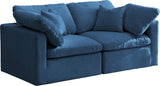 Plush Modular Sofa - Luxurious Cloud-Like Comfort with Soft Overstuffed Cushions for Relaxation